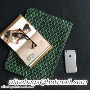 Good Product Goyard New Design Ipad Bag Large Size 020113 Green