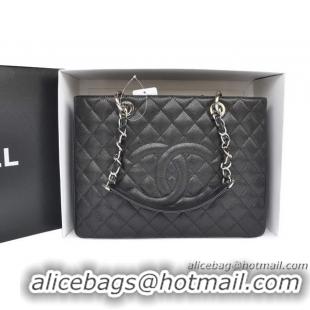 Chanel Coco Cocoon Original Caviar Leather Shoulder Bag A36092 Black