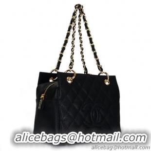 Chanel Coco Cocoon Bag A18004 Black