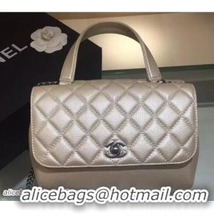 Top Grade Chanel Double-Face Pilot Essentials Flap Large Bag 7032714 Gold