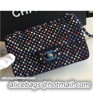 Comfortable Chanel Multicolor Sequins Embellishment Classic Flap Bag 7040508