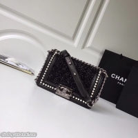Grade Quality Chanel LE BOY Shoulder Bag Original A67085 black