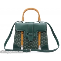 Top Quality 2015 Goyard Small Saigon Tote Bag With Strap PM 8941 Green