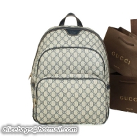 Gucci Supreme Canvas Backpack 322069 Blue