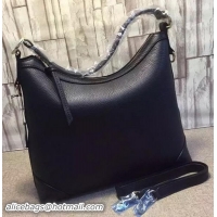 Inexpensive Gucci Miss Calfskin Leather Hobo Bag 326514 Black