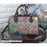 Grade Design Gucci Blooms GG Supreme Top Handle Bags 409529 Brown