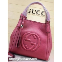 Free Shipping Promotion Gucci Soho Leather Shoulder Bag 336751 Rose