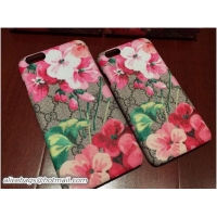 1:1 aaaaa Gucci Iphone Cover Red Blooms 2016
