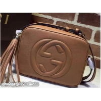 Hot Style Gucci Soho Leather Disco Small Bag 308364 Brown