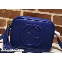 Classic Hot Gucci Soho Leather Disco Small Bag 308364 Blue
