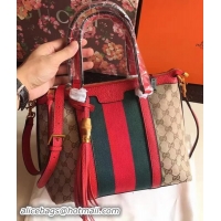 Duplicate Gucci Rania Original GG Canvas Top Handle Bags 353114 Red