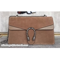 Buy Discount Gucci Dionysus Suede Shoulder Bag 403348 Khaki