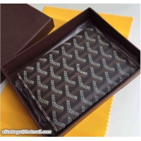 New Cheap 2016 Goyard Passport Holder 020109 Coffee