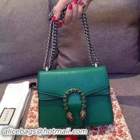 AAAAA Gucci Dionysus Lichee Pattern Mini Shoulder Bag 421970 Green