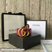 Discount Gucci Suede Leather Belt 68848 Pink