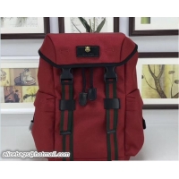 Top Design Gucci Techno Canvas Techpack Backpack Small Bag 478327 Red 2018