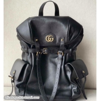 Best Grade Gucci RE(BELLE) Leather Backpack Bag 526908 Black 2018