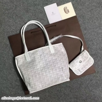 Discount Goyard New Design Anjou Reversible Bag Mini 2398 White