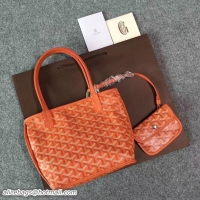 Hot Sell Goyard New Design Anjou Reversible Bag Mini 2398 Orange