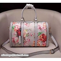 Cheap Ladies Gucci Blooms GG Canvas Boston Bags 247205 Light Pink