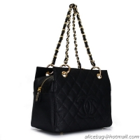 Chanel Coco Cocoon Bag A18004 Black