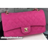 Chanel 2.55 Series Flap Bag Nubuck Cannage Pattern A1112 Rose