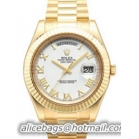 Rolex Day Date II Watch 218238B