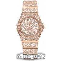 Omega Constellation Luxury Edition Quarz Mini Watch 158635H