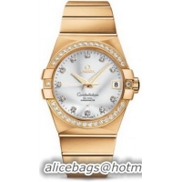 Omega Constellation Chronometer 38mm Watch 158630F