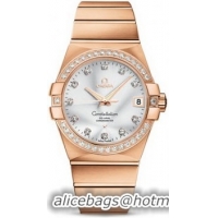 Omega Constellation Chronometer 38mm Watch 158630G