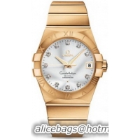 Omega Constellation Chronometer 38mm Watch 158630K