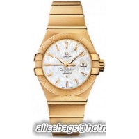 Omega Constellation Brushed Chronometer Watch 158626Q