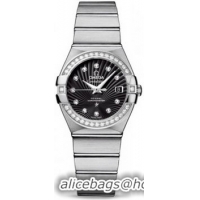 Omega Constellation Brushed Chronometer Watch 158625P