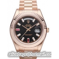 Rolex Day Date II Watch 218235A
