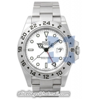 Rolex Explorer II Series Mens Automatic Wristwatch 16570W
