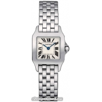 Cartier Santos Demoiselle Stainless Steel Ladies Swiss Quartz Wristwatch-W25064Z5