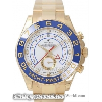 Rolex Yachtmaster II 18K & SS Case RX365