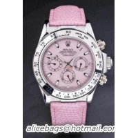 Rolex Daytona Mechanism Pink 38mm Women Watch-RD3894