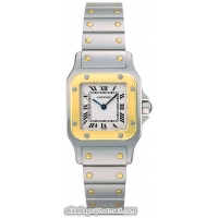 Cartier Santos Fashionable Ladies Swiss Quartz Wristwatch-W20012C4