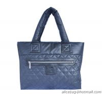 Custom Chanel Coco Cocoon Tote Bag Eiderdown A92259 Black