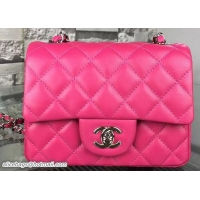 Chanel Classic Flap Bag Original Sheepskin Leather A5171 Rose