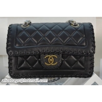 Cheapest Chanel Classic Flap Bag Sheepskin Leather A94231 Black