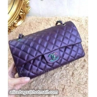 Duplicate Chanel 2.55 Series Flap Bag Original Lambskin Leather A1112C Purple