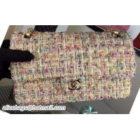 Luxury Cheap Chanel 2.55 Series Flap Bag Original Fabric A87011 Light Pink