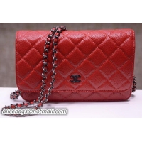 Top Design Chanel mini Flap Bag Cannage Pattern A33814C Red