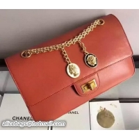 Traditional Specials Chanel 2.55 Series Flap Bag Original Calfskin 1112B Red