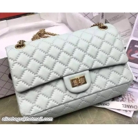 Best Price Chanel Large Stitch Calfskin 2.55 Reissue Size 225 Classic Flap Bag 7032711 Pale Green