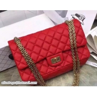 Hot Style Chanel Large Stitch Calfskin 2.55 Reissue Size 225 Classic Flap Bag 7032711 Red