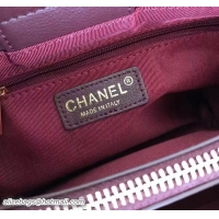 Top Sales Chanel Grained Calfskin Neo Executive Mini Shopping Bag A69929 Burgundy