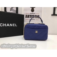 Unique Style Chanel Shoulder Bag Original Leather A91907 Blue